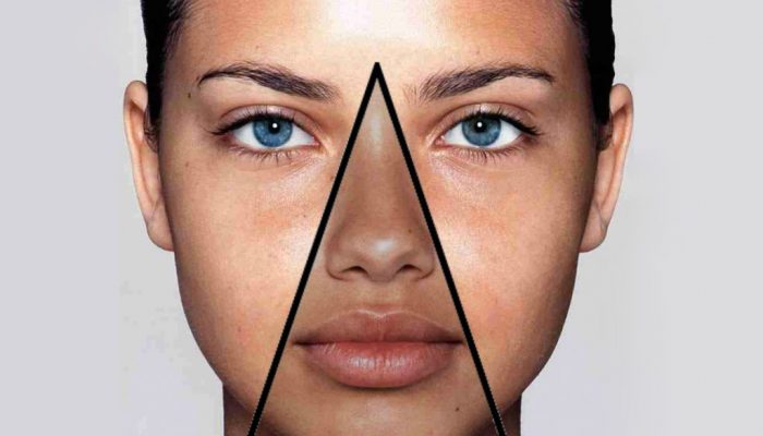 Покраснение кожи на лице в носогубном треугольнике